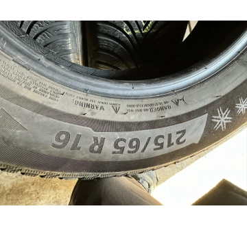 Зимние б/у шины Michelin Alpin 5 ../ 215 /65 R 16 — фото 4