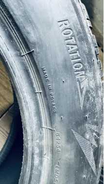 Зимові шини б/у Bridgestone Blizzak LM-005 255 /50 R 19 — фото 8