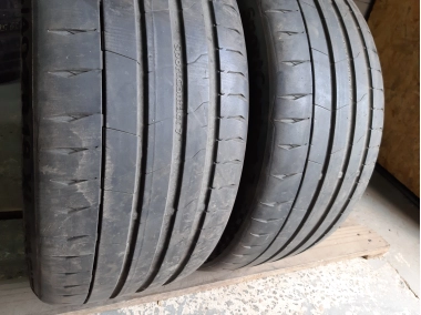 Качественные шины бу:  Continental Sport Contact … ., шины б у R 18 фото