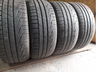 Качественные шины бу:  Pirelli Winter Serie 2, шины б у R 19 фото