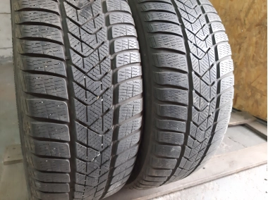 Качественные шины бу:  Pirelli Sottozero 3 ..   ../, шины б у R 18 фото
