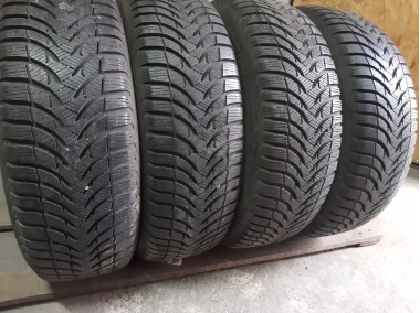 Качественные шины бу:  Michelin Alpin A4  .., шины б у R 16 фото