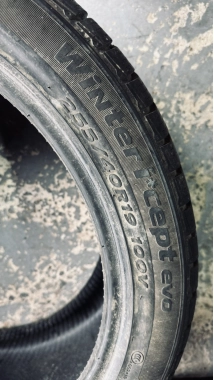 Зимние шины б/у Hankook Winter i*Cept evo 255 /40 R 19 — фото 4
