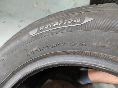Зимние б/у шины Fulda Kristall Controll Suv 215 /60 R 17 — фото 3