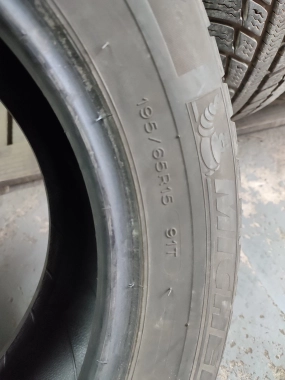 Зимние б/у шины Michelin Alpin   .. 195 /65 R 15 — фото 2