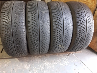Качественные шины бу:  Michelin Pilot Alpin 5    ., шины б у R 18 фото