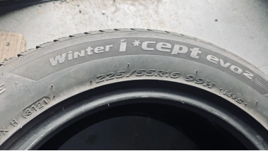 Зимние б/у шины Hankook Winter I Cept Evo 2   .  .. 225 /55 R 16 — фото 2