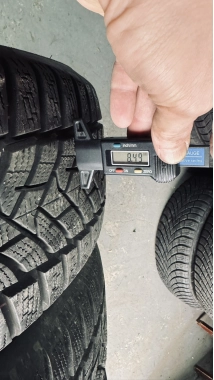 Зимние шины б/у Dunlop Winter Sport 5 215 /55 R 17 — фото 7