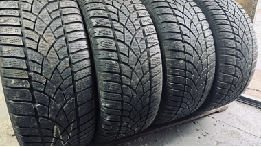 Качественные шины бу:  Dunlop SP Winter Sport 3D   .    ., шины б у R 19 фото