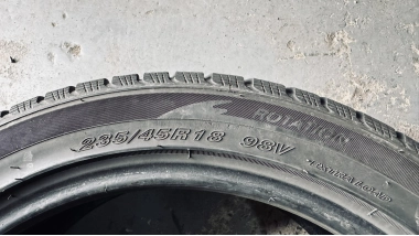 Зимние б/у шины Goodride SW 608 Snowmaster 235 /45 R 18 — фото 8