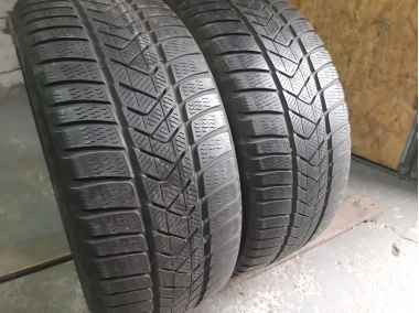 Качественные шины бу:  Pirelli Sottozero 3   .., шины б у R 18 фото